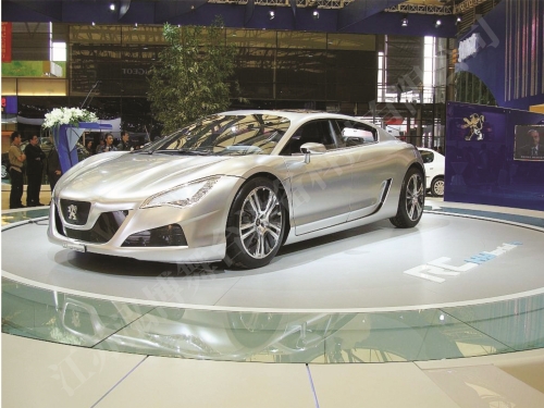 旋轉(zhuǎn)車展臺